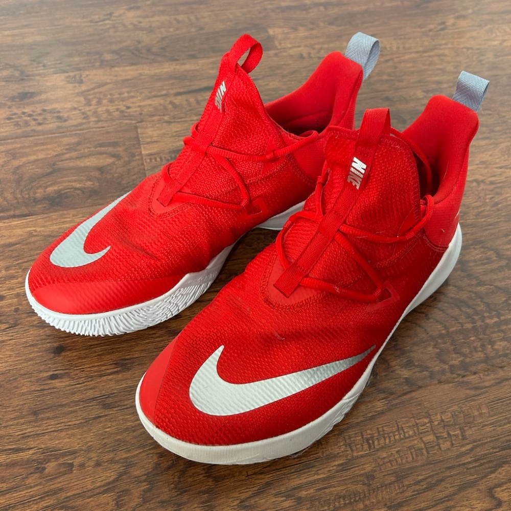 Men's Red Nike Basketball shoes, size 11.5